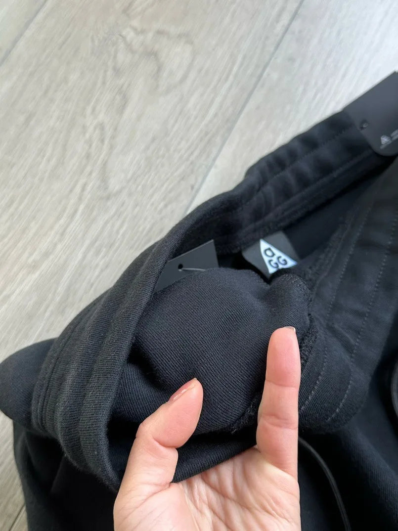 Herren Bequeme Atmungsaktive Frühling Herbst Strick Sport Freizeit Hose Locker Passende Gerade Geschnittene Hose mit Kordelzug