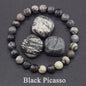 Real 5A Natural Lapis Lazuli Stone Beads Bracelet Homme Elastic High Quality Energy Healing Jewelry for Women Gift for Boyfriend