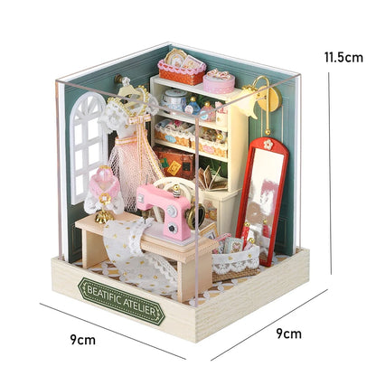 DIY Miniature Doll House 3D Puzzle Building Model Kit