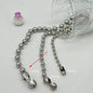 6/8/10 mm Edelstahl Kugelkette Layering-Halskette für Damen Herren Oversize Chunky Chain Choker Grunge Aesthetic Y2K Halskette