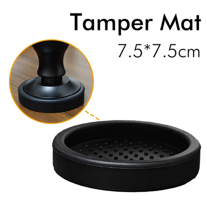 Kaffeetamper 58mm 54mm 51mm Ripple Base Leveling Konstanter Druck Kalibrierte Federbelastete Barista Werkzeuge Espresso Zubehör