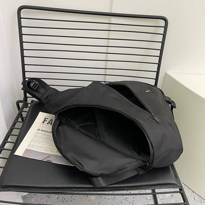 Brusttaschen für Herren, große Kapazität, Herren-Brusttasche, lässige Reise-Umhängetasche, Nylon-Aufbewahrungs-Schultertasche, Studentenrucksäcke