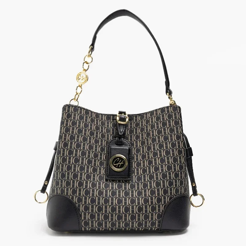 CH High-quality Light Luxury Women's Crossbody Bag Exquisite Classic LargeCapacity Commuting Women's CrossbodyBag Fashionable
