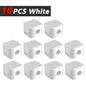 Strong Adhesive Cable Clips - Under Desk Cord Holder