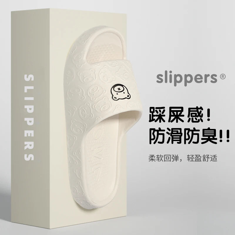 Non-slip Slippers Female Outer Wear Bathroom Bathroom Indoor Home Sandals Female
