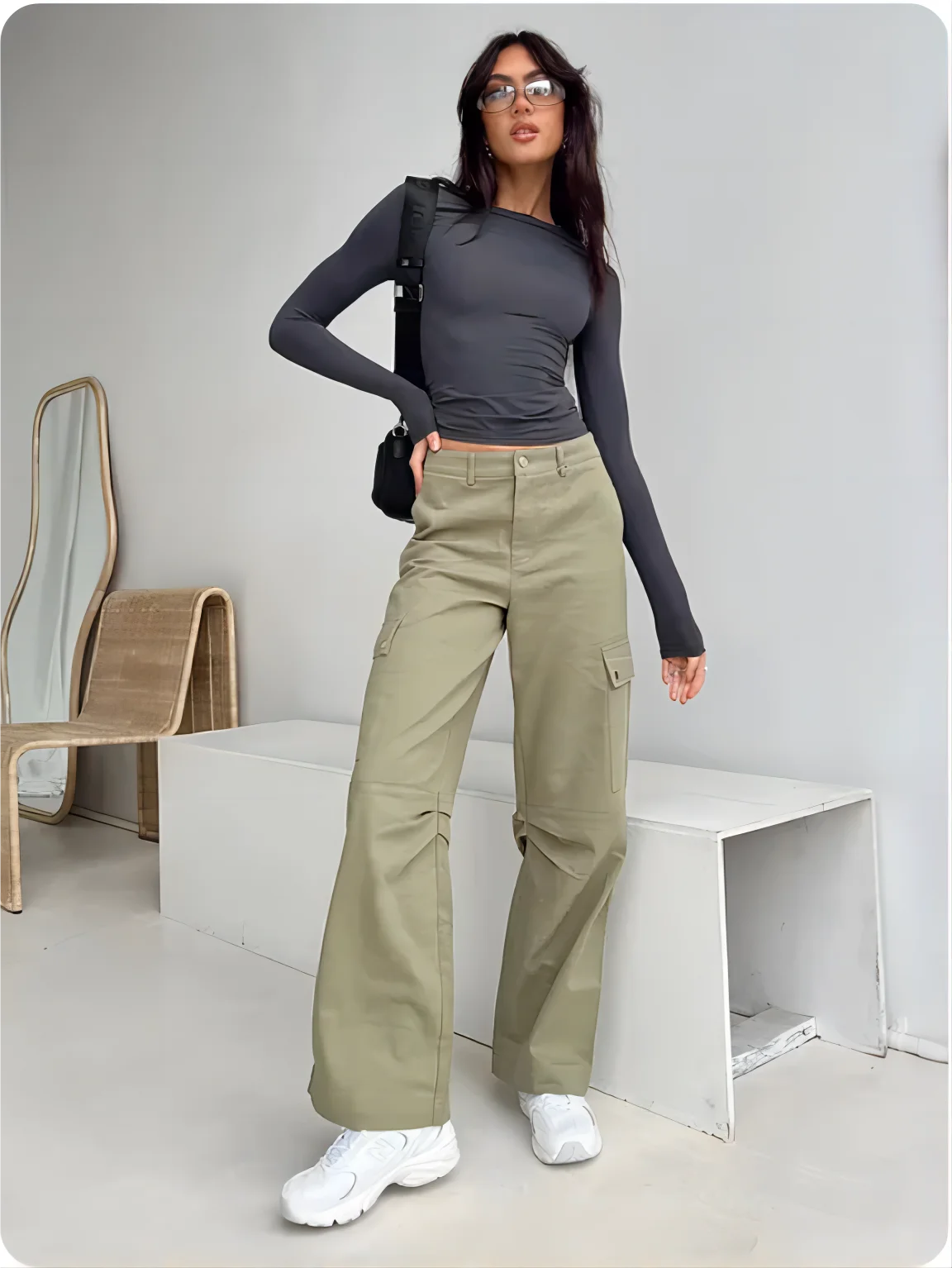 New Women's Casual Sports Long Sleeve T-shirt Spring and Autumn Solid Color Slim Fit Hoodie T-shirt Women's Street Top