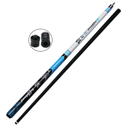 Viper 12.5mm Billiards Cue Bag Set Professional Carbon Fiber American Pool Cue Stick Smooth Shaft for Home and Bar Pool Games