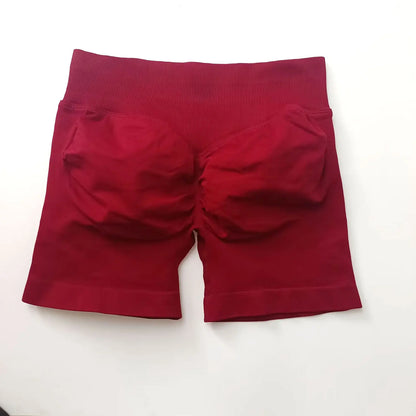 Women's 4.5" Biker Shorts | Scrunch Butt Seamless Yoga Gym Leggings