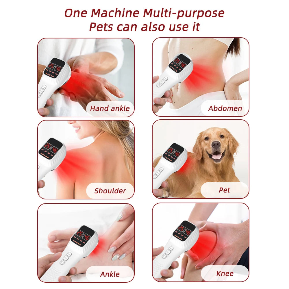 Red Light Therapy Wand | 650nm & 808nm Face & Body