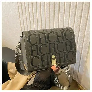 Women's Genuine Leather Color Block Crossbody Tote