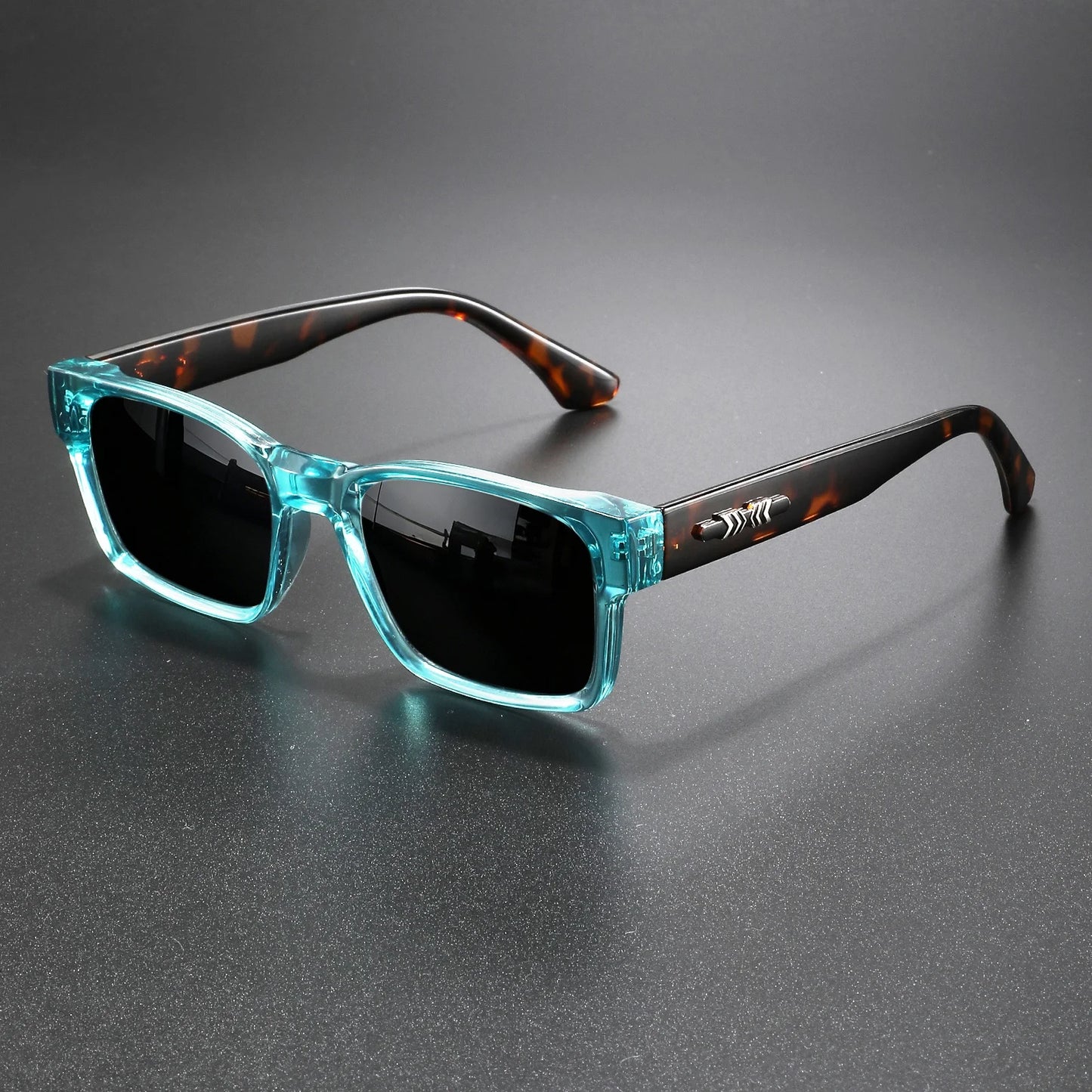Sunglasses - Square Protective Frame, UV400 Unisex Outdoor Casual