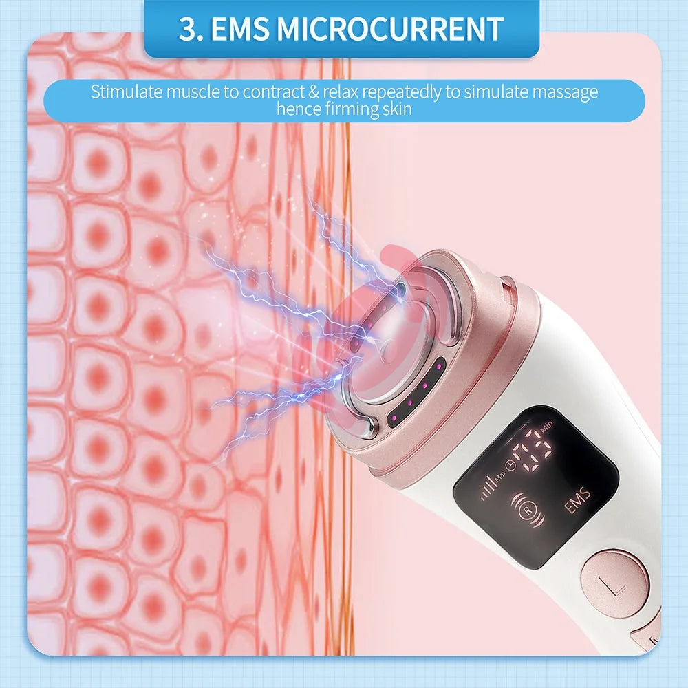 Mini HIFU Machine – Ultrasonic RF EMS Facial Lifting
