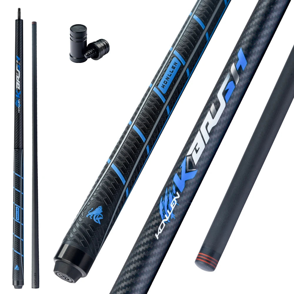 KONLLEN Carbon Fiber Break Cue 12.9mm – Pro Billiards