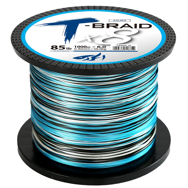 Thornsline Asura Series 8 Strands 4 Braided 1000M 3000M Fishing Line Multifilament PE Line For Carp Fishing  Saltwater pesca New