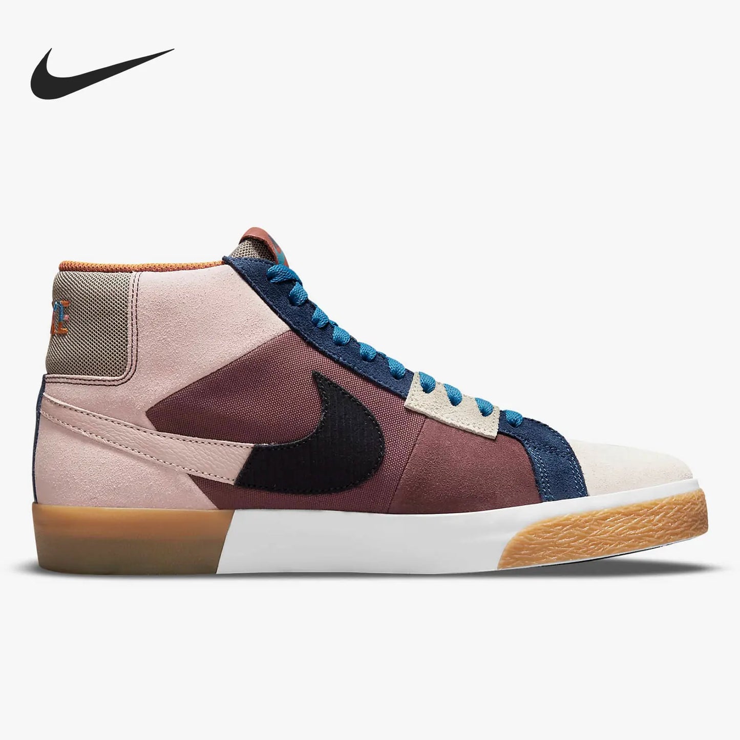 Customized Blazer Mid-Top Skate Shoes Casual