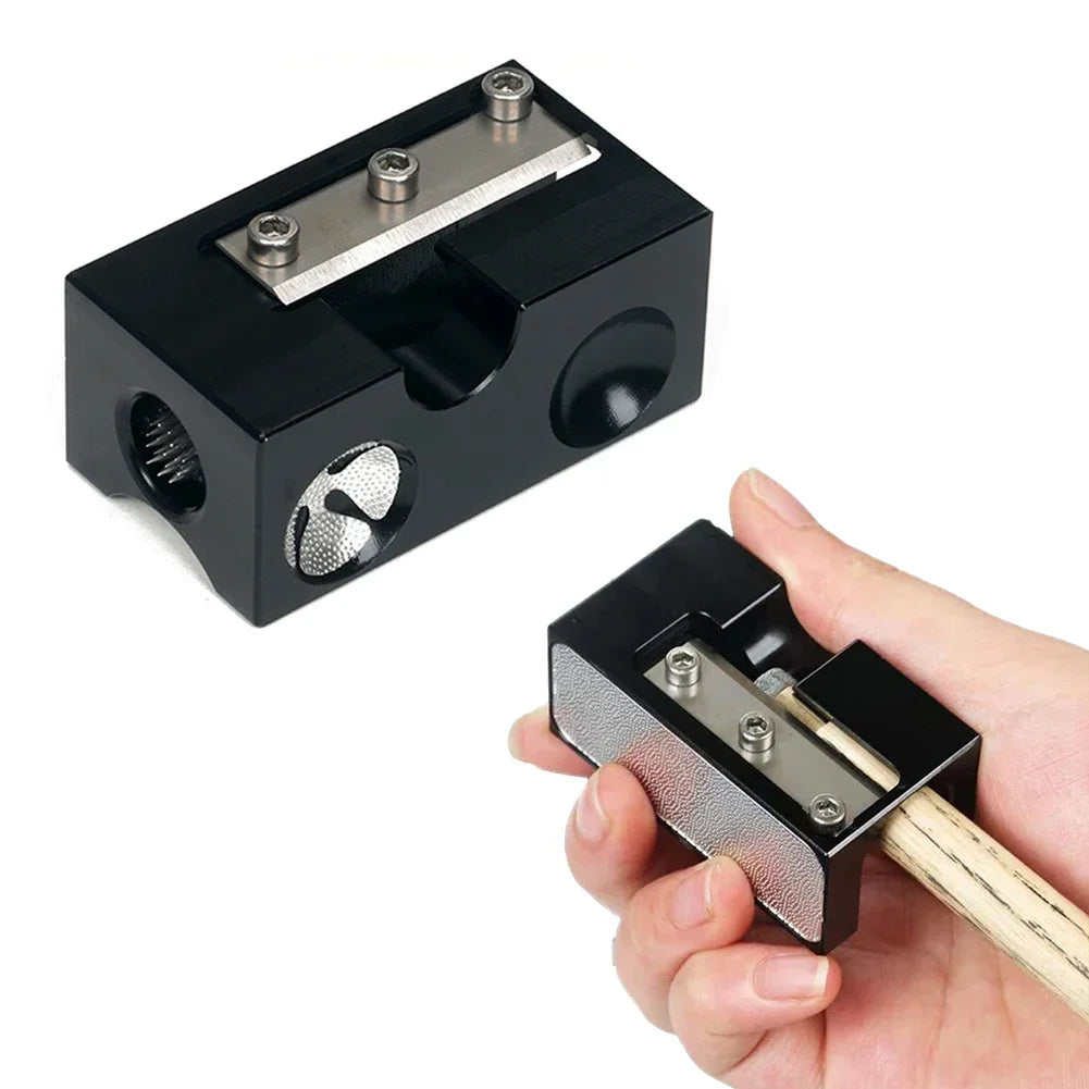 Billiard Cue Multi-Functional Leather Head Repair Tool Sharpener Shape 8-In-1  Cleaning Polishing Needling Billiard Accessories