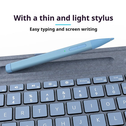 2025 New Color Microsoft Surface Pro 8/9/X/10/11 Bluetooth Magnetic Keyboard with Pen Slot,Touchpad and 7-color Backlit Keyboard