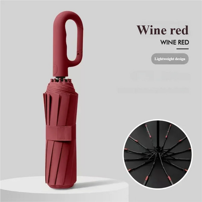 20 Rib Fully Auto Folding Double Umbrella Extra Large