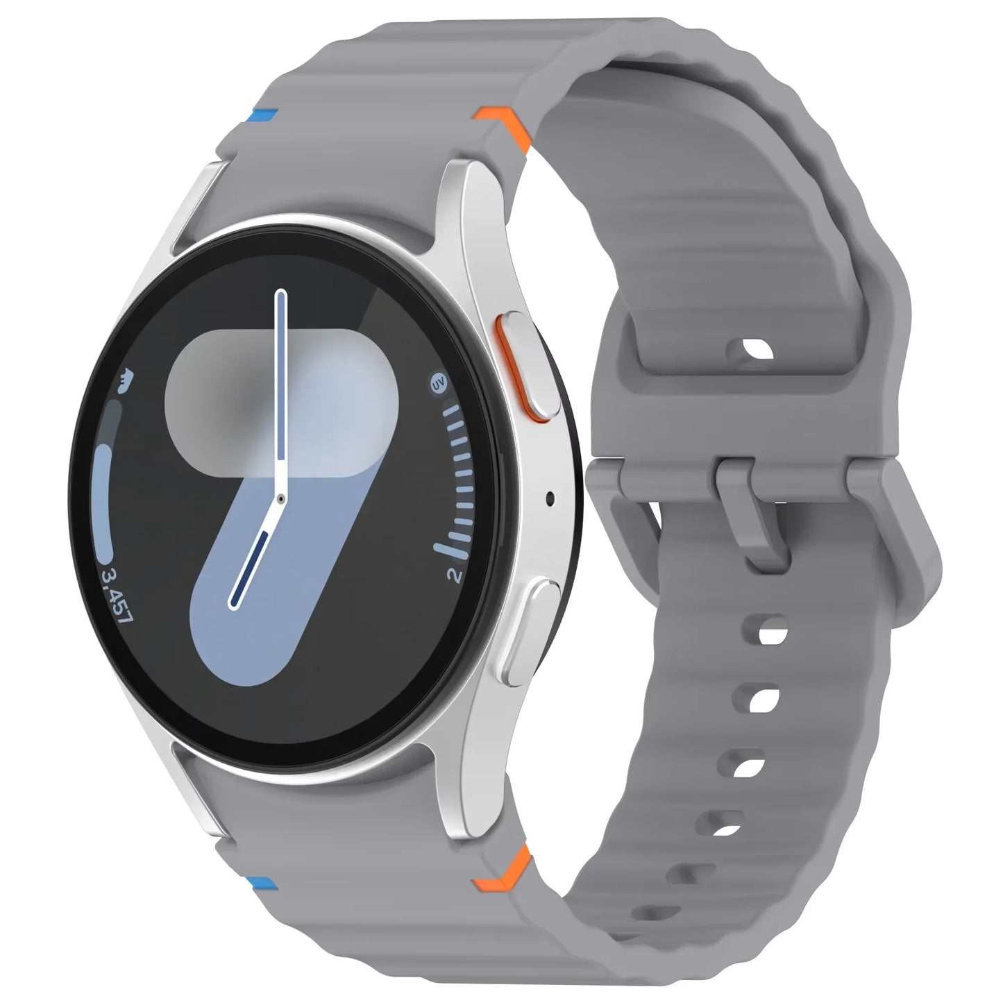 Silicone Strap for Samsung Galaxy Watch7 6 5 4 44mm 40mm Sports Watches Instead of Bracelets for 6/4 Classic 47mm 46mm 43mm 42mm