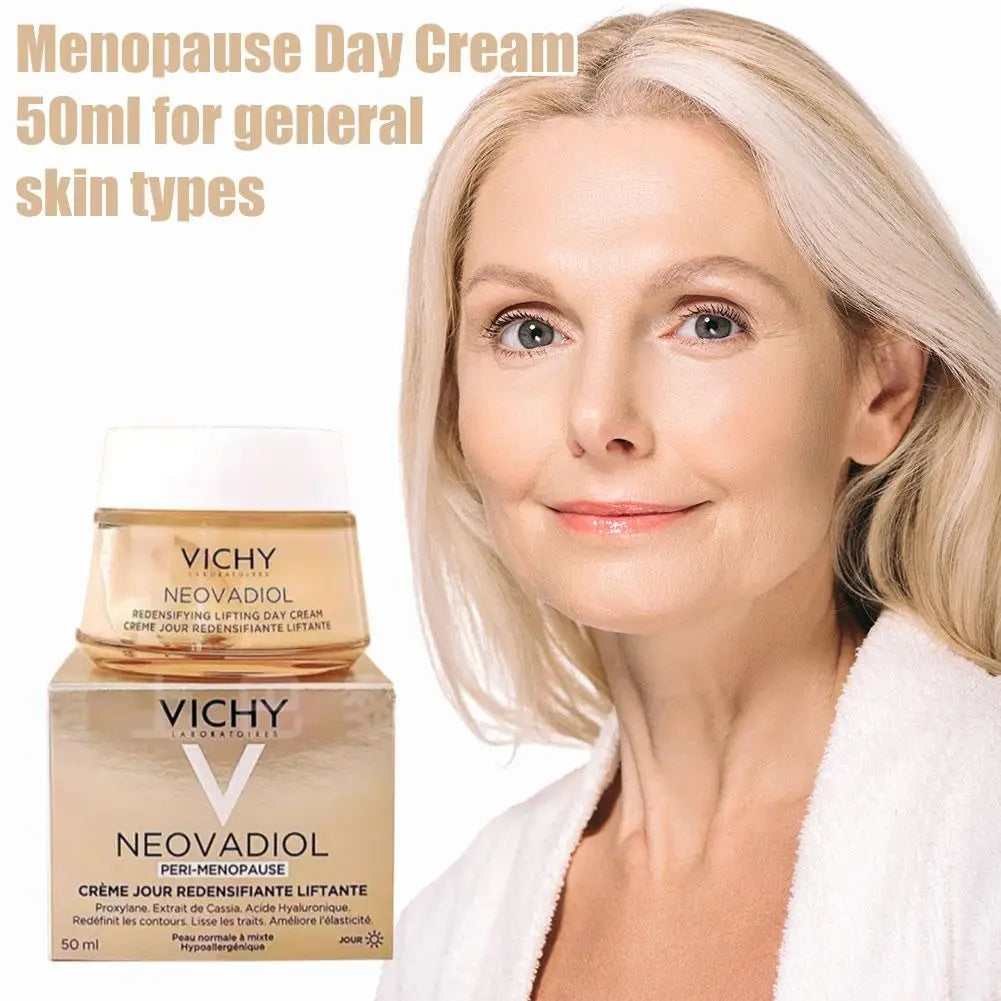 VICHY Menopause Night Cream Day Cream Highly Effective Facial Firming Firmness Radiance Deep Moisturizing Nourishing Skin Care