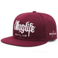 Embroidery Snapback Baseball Cap Adjustable