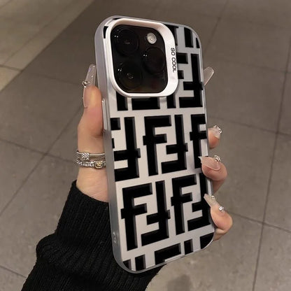 Creative and personalized phone case for iPhone 16 15 14 13 12 11 Pro/ Max/Plus shock-proof rear cover anti-fingerprint