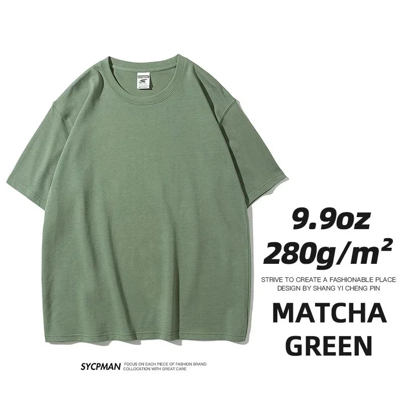 280gsm Oversized Heavy Cotton T-Shirt for Men