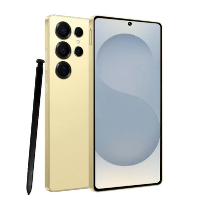 Global Vision S25 Ultra Smartphone 5G Android 12 8GB RAM 512GB ROM 6,8 Zoll Telefon 1920x1080HD 24+48MP 4 5G Netzwerk Mobiltelefone