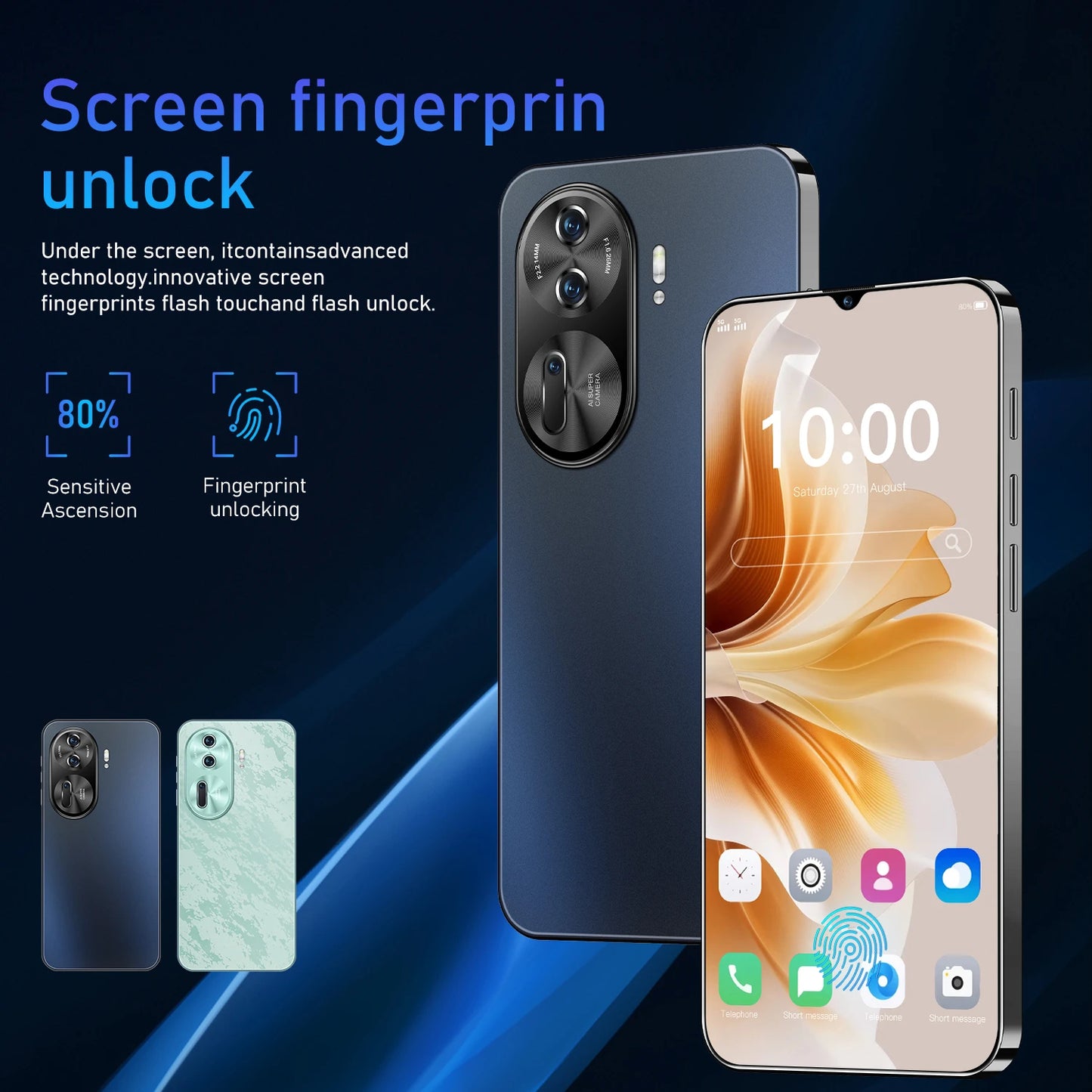 2026 HEISSE Hochwertige Silikonhülle für Reno11 Pro 7,3 Zoll Smartphone Stoßfeste Abdeckung Lite Handyhüllen Zubehör