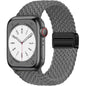 Geflochtenes Armband für Apple Watch 44mm 40mm 45mm 49mm 41mm 38mm Schnallenarmband iWatch Series SE 7 3 6 8 9 Ultra 2 Magnetisches Armband