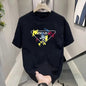 2025 Fashion Luxusmarke Bedrucktes Damen-T-Shirt Reines Baumwoll-T-Shirt Marken Atmungsaktives T-Shirt Herren Street O-Neck T-Shirt Oberteile