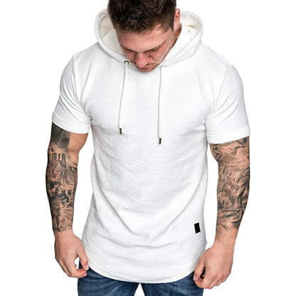 Men's Casual Solid Color Hoodie Sweatshirt — MRMT 2025