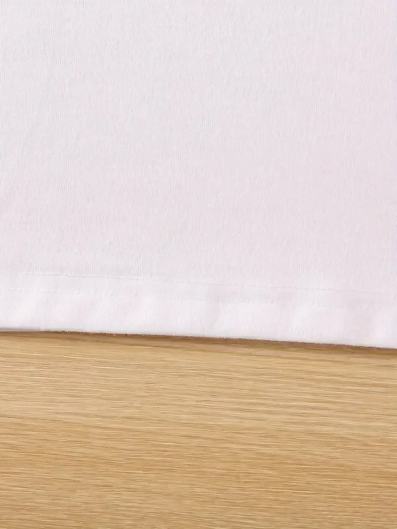 Fashion Women's Summer T-Shirt Alphabet Flower Perfume Shirt Fashion Printed Pattern T-Shirt Brand Short Sleeve Top