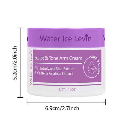 Arm Firming Cream 1+1 Pack 100g with Collagen Vitamin C Rice Centella Sculpts Tones Arms 2-3 Min Massage Moisturizing Cheap