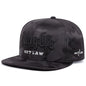 Fashion Flat Brim Embroidered Sunshade Baseball Hat