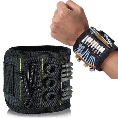 Magnetisches Armband zum Halten von Schrauben, Nägeln, Bohrern, Handgelenk-Werkzeughalter mit starken Magneten, Coole Gadgets für Männer, Frauen