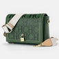 Autumn and Winter Solid Color Crossbody Bag with Letter Printing High Quality Women's Fashion Elegance 2025 Classic Women's Bag