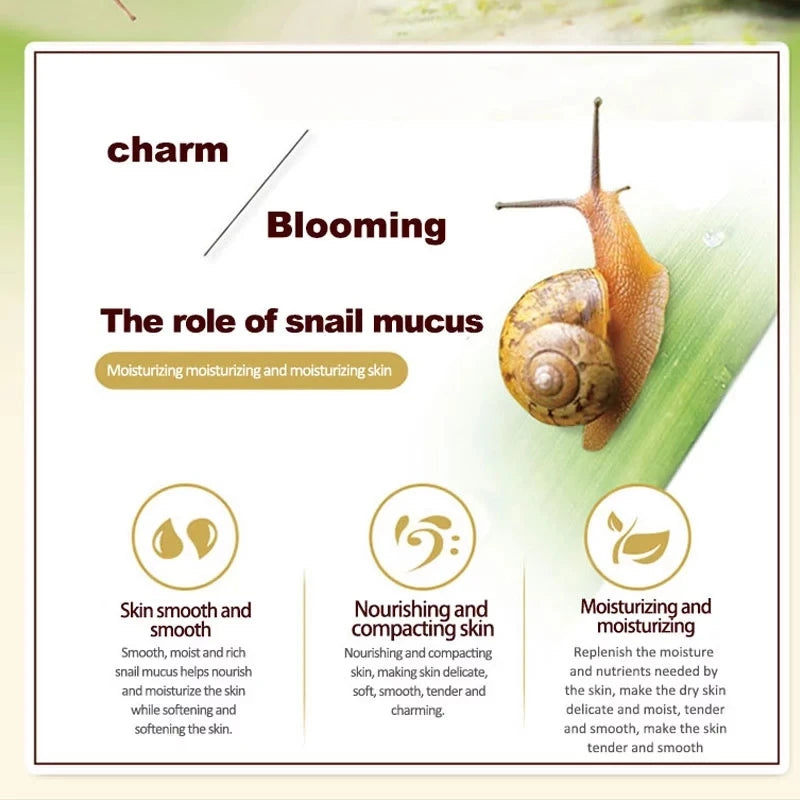 Snail Collagen Face Cream & Eye Serum | Anti-Aging, Brightening & Dark Circle Remover