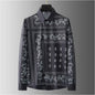 Men's Long Sleeve Dress Shirt Business Outings Casual XS-6XL