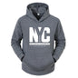 New Autumn And Winter Men's Casual Fashionable Comfortable Letter Printed Long Sleeved Hooded Versatile Sportswear Pullover
