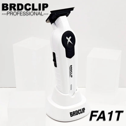 White and black hair clipper with 'BRDCLIP' branding on a white background