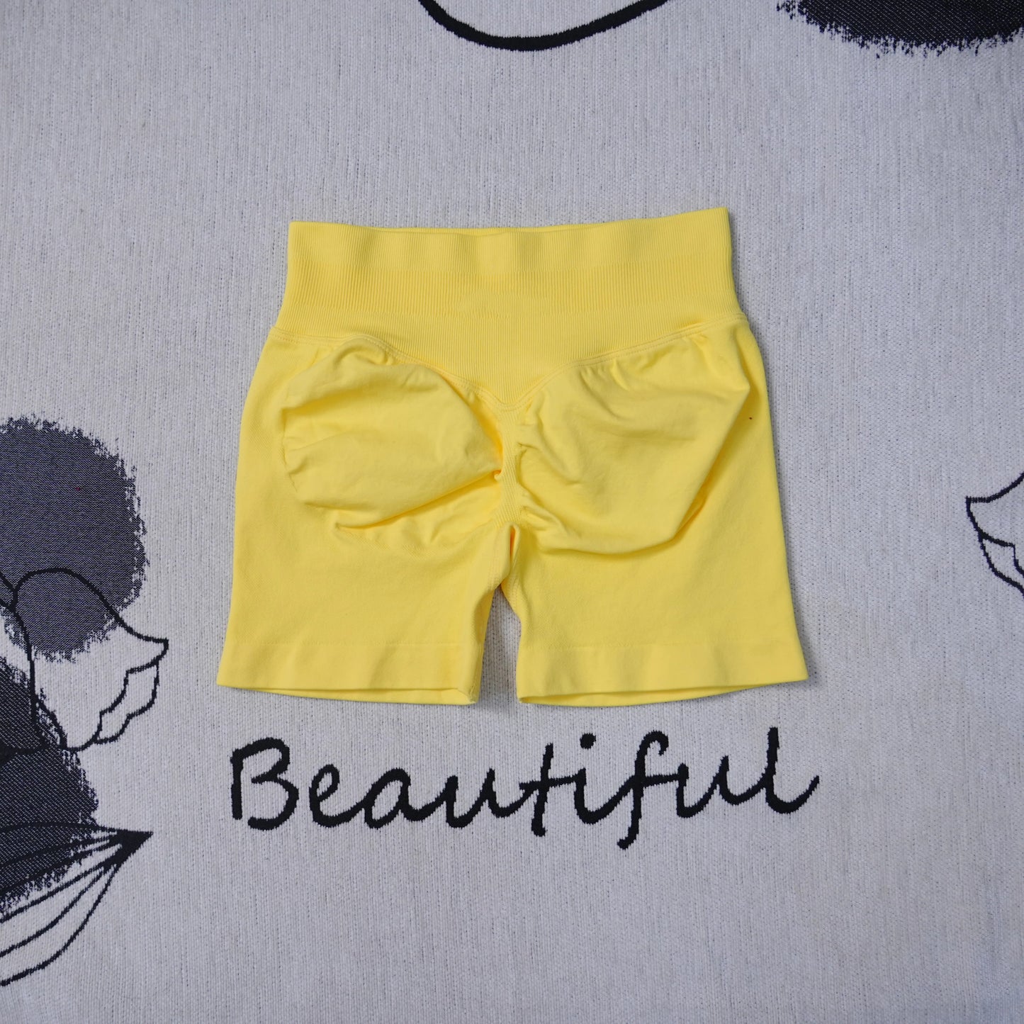 df Dynamic Shorts 4.5" Women's Seamless Yoga Shorts High Waisted Butt Lifting Breathable Workout Gym Running Comfort