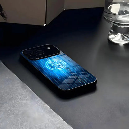 MINISO-Frauen Luxus Gehärtetes KORS-M Handyhüllen-Glas Für IPhone17 Air 16 15 17 14 Pro Max 13 12 11 X XS XR Plus Für Samsung S 25