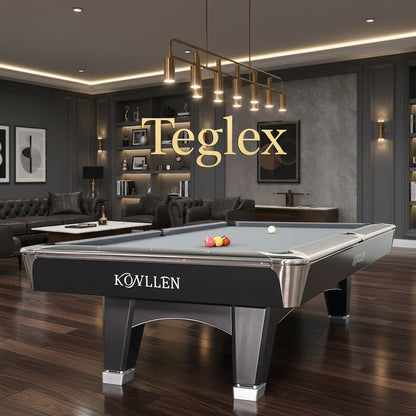 Konllen Billiard Pool Table Solid Wood Slate 9ft billiard table Professional Tournament