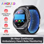 2025New Nursing Grade Air Pump Airbag Accurate Measure ECG Blood oxygen SmartWatches Men Blood Pressure Fitness Sport SmartWatch