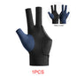 NOFOXO Open Finger Pool Glove - Breathable Snooker Billiard Glove