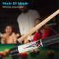 Pool Sticks 147cm / 57.9in Maple Fancy Nine-Ball Cue Double-Section Billiard Design Pool Queue Stick Suitable for Black Eight