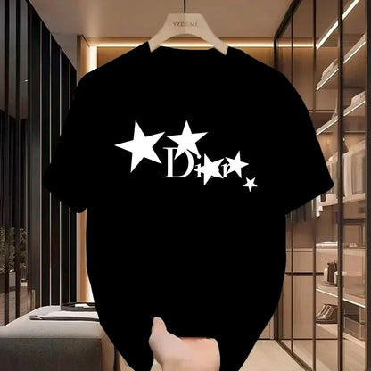 Designer Ladies Luxury Tees Female Vintage Trendy Pullover T Shirts women clothing y2k clothes