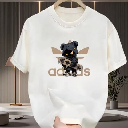 2026 Modische und hochwertige T-Shirts aus reiner Baumwolle mit Rundhalsausschnitt für Herren und Damen, Freizeitoberteile mit kurzen Ärmeln