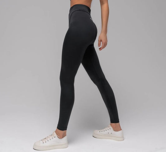 Women's Black High Waist Scrunch Butt Yoga Leggings